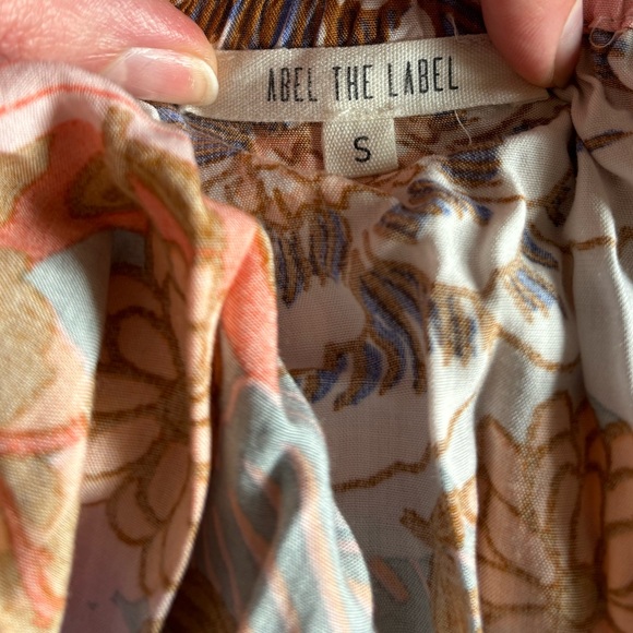 Off shoulder floral print summer dress - Picture 4 of 4